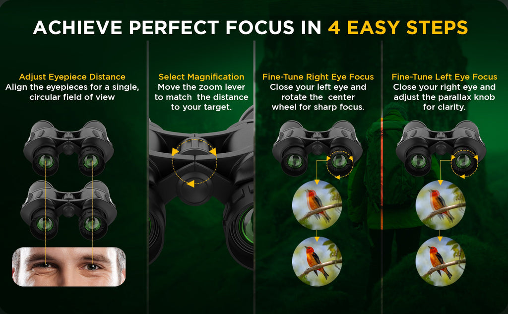 CB3008: 20x50 Binoculars with Phone Bracket Adaptor